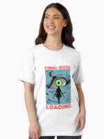 Final Boss Loading Action Anime Unisex T-Shirt