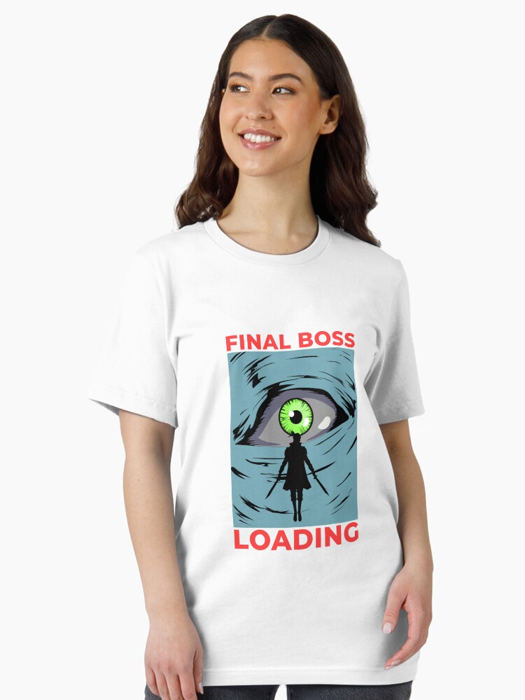 Final Boss Loading Action Anime Unisex T-Shirt
