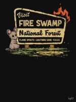 Fire Swamp National Forest Unisex T-Shirt - Image 7
