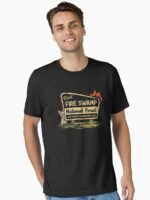 Fire Swamp National Forest Unisex T-Shirt - Image 2