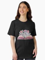 Floral Book Lover Reading Book Unisex T-Shirt