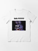 Fnaf bonnie Balls !!!! meme Unisex T-Shirt - Image 3
