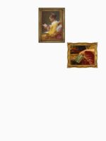 Framed classic and vintage art - the reader Unisex T-Shirt