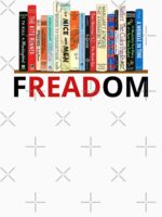 FREADom Anti Ban Books Freedom To Read Shirt, Ban Guns Not Books, Read Banned Books, Teacher Librarian Gift, Social Justice Bookish Unisex T-Shirt