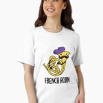 French Horn Funny Instrument Puns Unisex T-Shirt