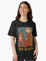 Funny Sir Racha Unisex T-Shirt - Image 2