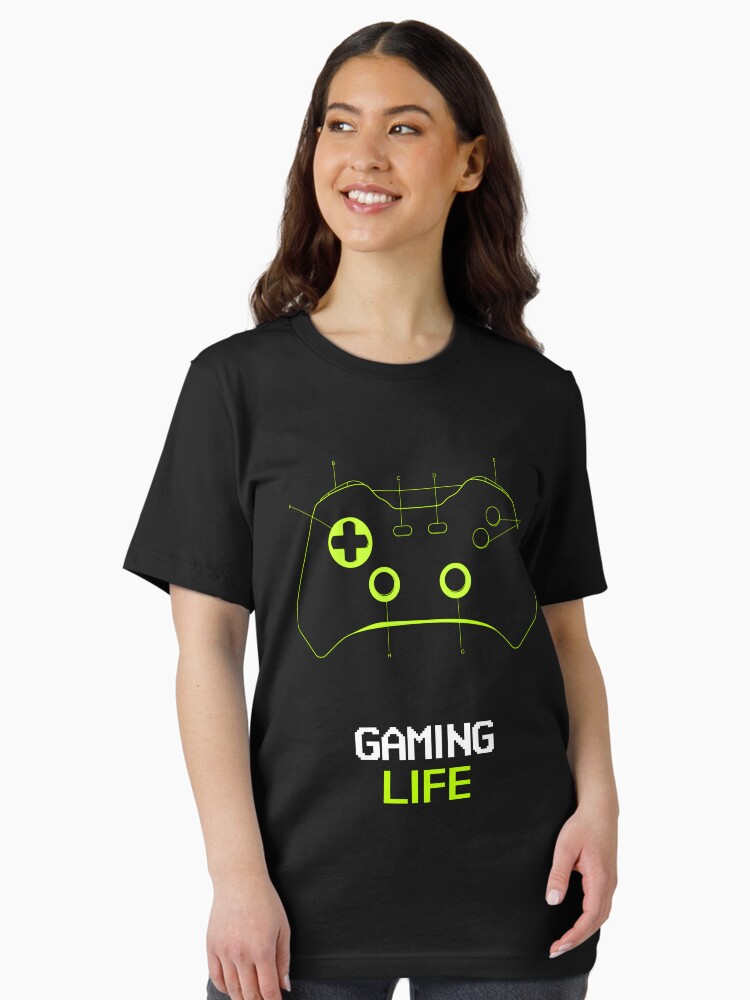 gaming-life-shirt-unisex-t-shirt-efc2c6a9-149634730657 Gaming Life Shirt Unisex T-Shirt - Image 1
