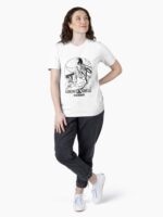 Ghost anime Kusanagi Motoko in the shell poster black and white Unisex T-Shirt