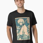 Gintoki Warm Blue Poster Unisex T-Shirt