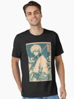 Gintoki Warm Blue Poster Unisex T-Shirt