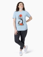 Girl and a Fox 2 Unisex T-Shirt