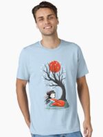 Girl and a Fox 2 Unisex T-Shirt