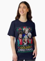 Golden Christmas Unisex T-Shirt