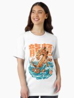 Great Ramen Dragon off Kanagawa Unisex T-Shirt