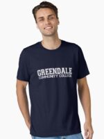 GREENDALE College Jersey (white) Unisex T-Shirt - Image 2