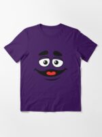Grimace face Unisex T-Shirt - Image 3