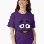 Grimace face Unisex T-Shirt
