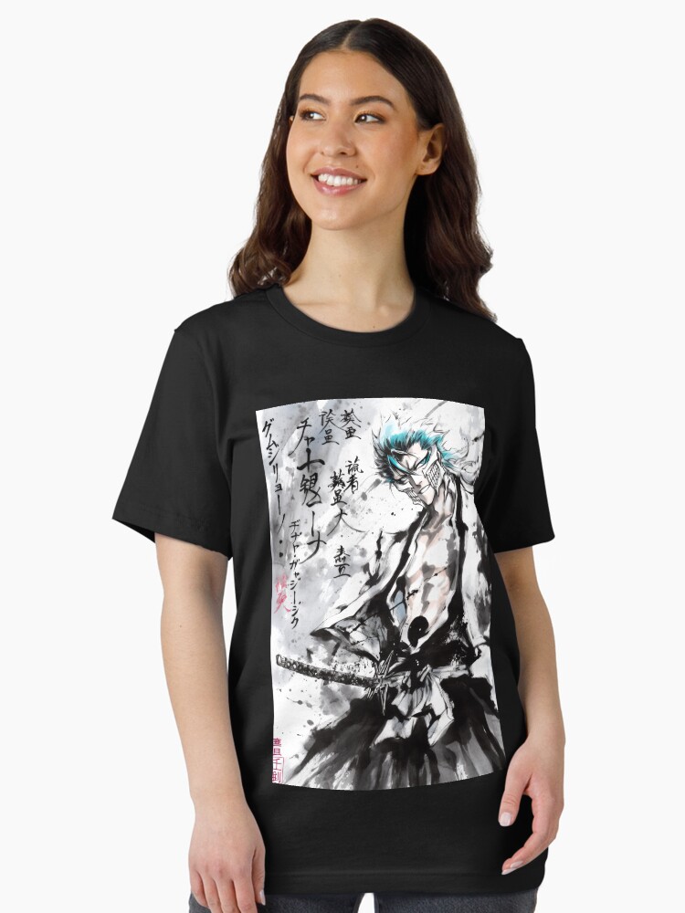 Grimmjow Chad Energy Sumi-e Unisex T-Shirt Grimmjow Chad Energy Sumi-e Unisex T-Shirt