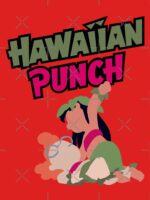 Hawaiian Punch | Lilo And Stitch Inspired | cute tees home decor | Heckinfarout Unisex T-Shirt - Image 7