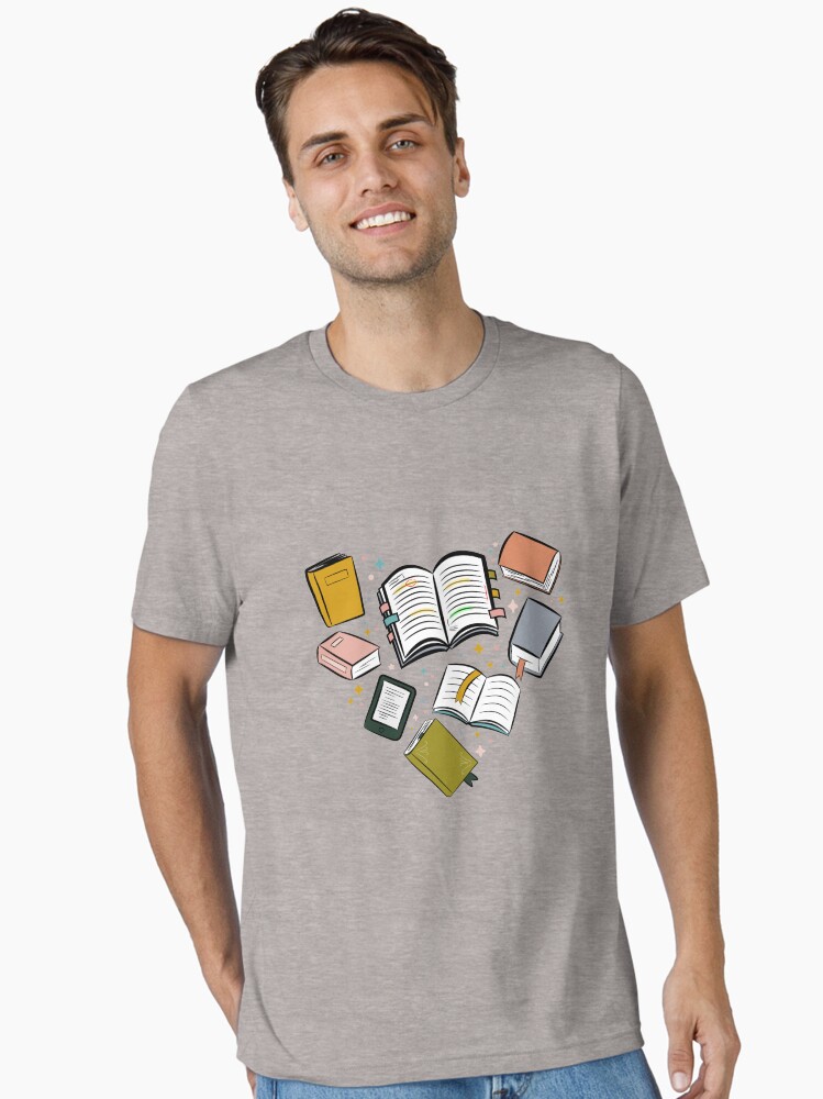 Heart of books Unisex T-Shirt