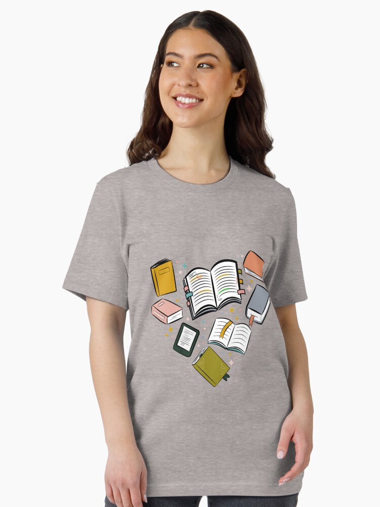 Heart of books Unisex T-Shirt