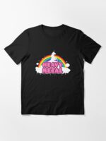 Heavy Metal Unicorn Unisex T-Shirt - Image 3