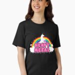 Heavy Metal Unicorn Unisex T-Shirt