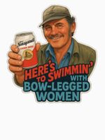 Here’s to Swimmin’ – Quint Jaws Movie Quote Unisex T-Shirt - Image 7