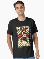 High School Funny Anime DxD Rias Gremory Retro Character Unisex T-Shirt