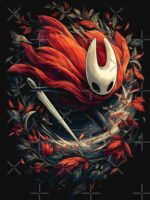 Hollow Knight Silksong Hornet Silksong - Needle Huntress Graphic Tee Design Unisex T-Shirt