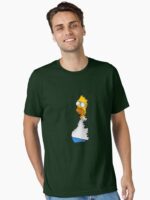 Homer in the bushes Unisex T-Shirt