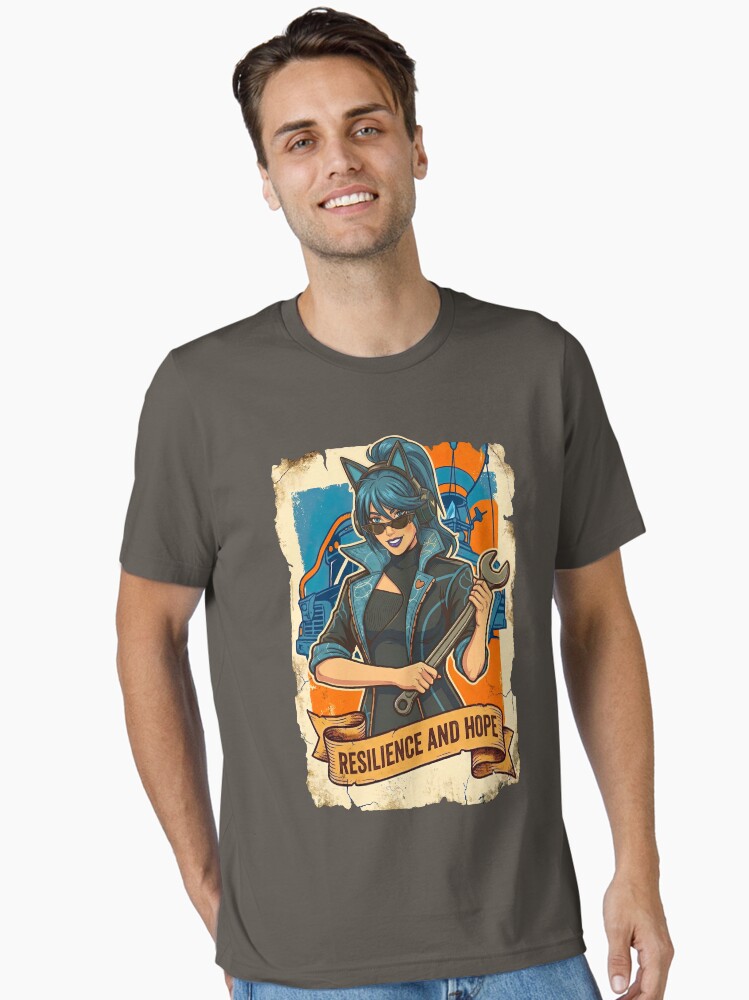 Hope - The Underground Leader Vintage Poster Art - Fortnite Inspired Unisex T-Shirt