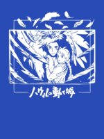 Howl & Sophie White on Colour Unisex T-Shirt