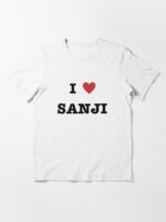 I LOVE HEART <3 SANJI ONE PIECE NETFLIX LIVE ACTION NY Unisex T-Shirt