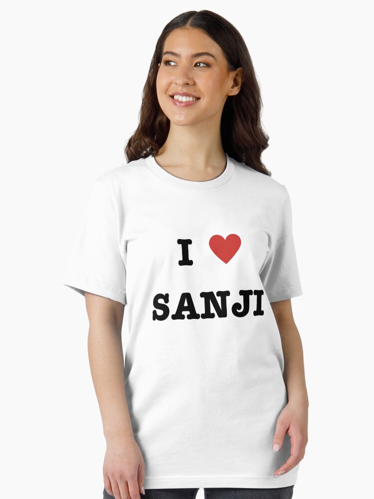 I LOVE HEART <3 SANJI ONE PIECE NETFLIX LIVE ACTION NY Unisex T-Shirt