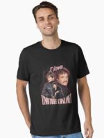 I Love Timothee Chalamet Pedro Pascal Cursed Fan Collage Unisex T-Shirt