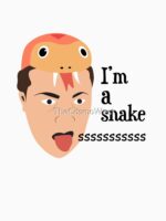 I'm a snake Unisex T-Shirt - Image 7
