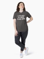 I Paused My Game To Be Here Unisex T-Shirt - Image 4