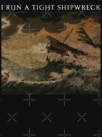 I run a tight shipwreck Unisex T-Shirt - Image 7