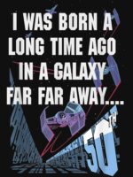 I Was Born A Long Time Ago 50Th Birthday Portrait Unisex T-Shirt - Image 7