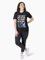 I Was Born A Long Time Ago 50Th Birthday Portrait Unisex T-Shirt - Image 4