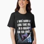 I Was Born A Long Time Ago 50Th Birthday Portrait Unisex T-Shirt