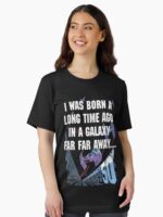 I Was Born A Long Time Ago 50Th Birthday Portrait Unisex T-Shirt