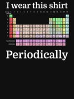 I Wear This Shirt Periodically Unisex T-Shirt - Image 7