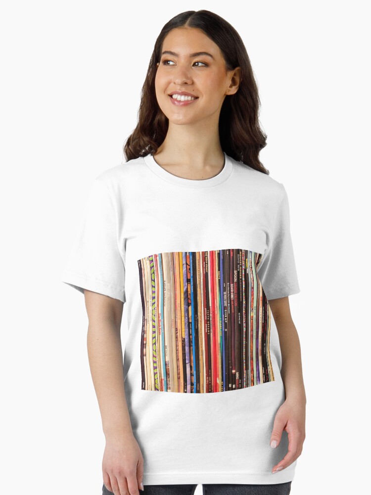 Indie Rock Vinyl Records Unisex T-Shirt