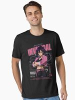 Invisigal Dispatch Techno Anime Art Unisex T-Shirt