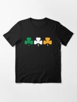 Ireland Shamrock Flag Unisex T-Shirt - Image 3