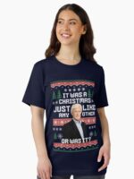 It was a Christmas just like any other ... or was it? Unisex T-Shirt - Image 2