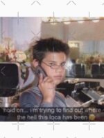 Jacob Twilight Meme - "Where the hell have you been, loca?" Unisex T-Shirt - Image 7