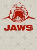 Jaws Film Crew ObscuraTee Reproduction Keepsake (RED) Unisex T-Shirt - Image 7